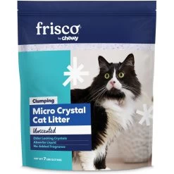 Frisco Micro Crystal Unscented Clumping Crystal Cat Litter