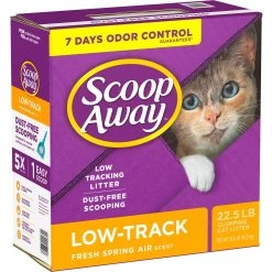 Scoop Away Low-Track Clumping Fresh Spring Air Scent Cat Litter -Purrfect Litter Shop 235228 PT6. AC SS1800 V1694455088