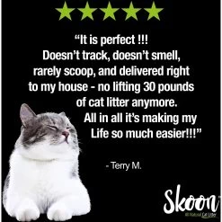 Skoon Unscented Non-Clumping Cat Litter & Disposable Litter Box -Purrfect Litter Shop 239879 PT3. AC SS1800 V1612368141