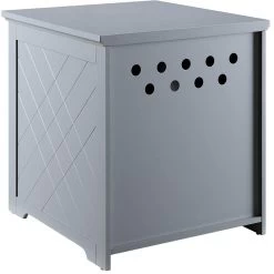 Unipaws Decorative Diamond-Design Cat Litter Box Enclosure -Purrfect Litter Shop 241620 PT6. AC SS1800 V1701379453