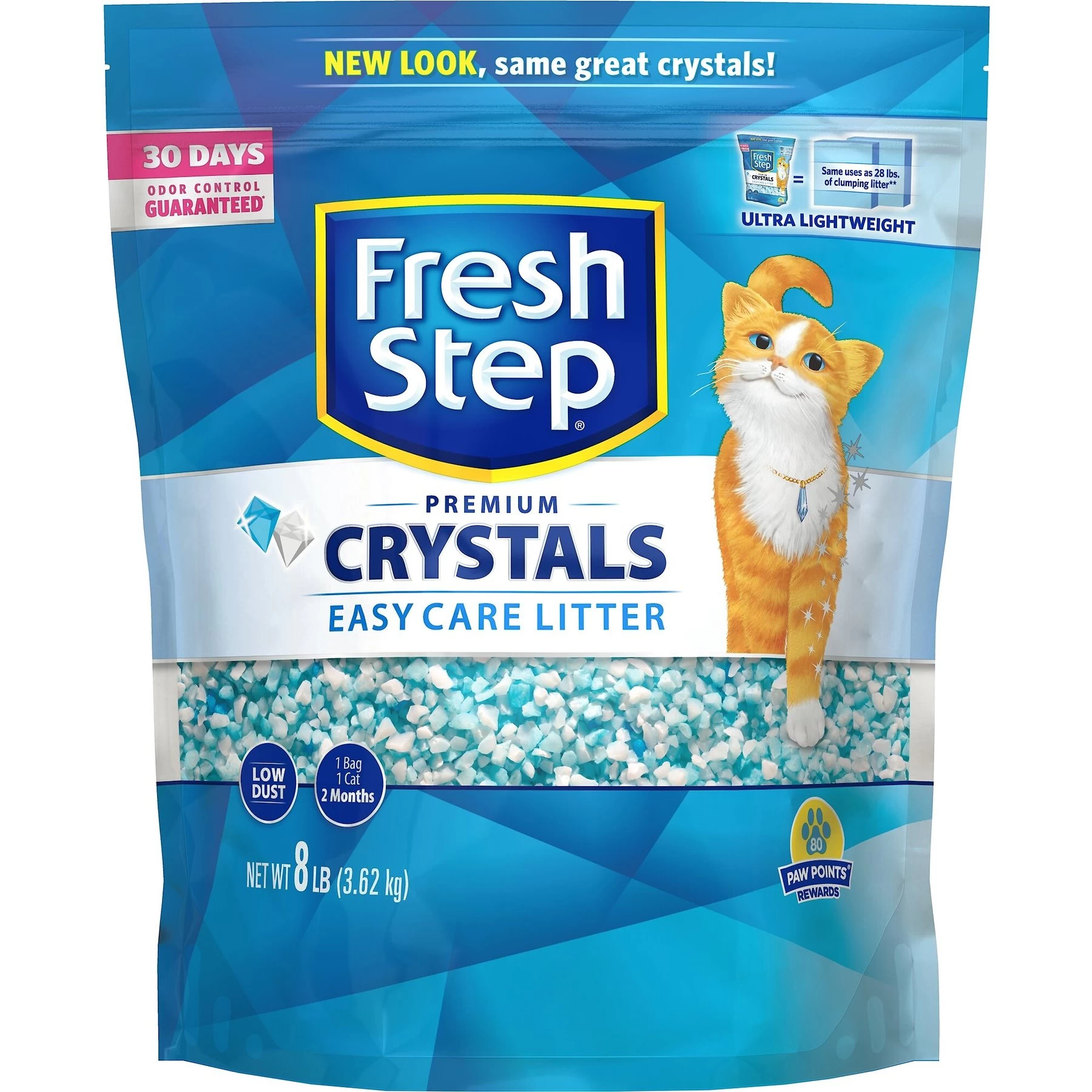 Fresh Step Products Fresh Scent Cat Litter Deodorizing Crystals & Fresh Step Fresh Scented Non-Clumping Crystal Cat Litter 5 Fresh Step Products Fresh Scent Cat Litter Deodorizing Crystals & Fresh Step Fresh Scented Non-Clumping Crystal Cat Litter - Image 4