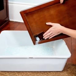 The Refined Feline Cat Litter Box Litter Catch -Purrfect Litter Shop 258390 PT2. AC SS1800 V1603407383