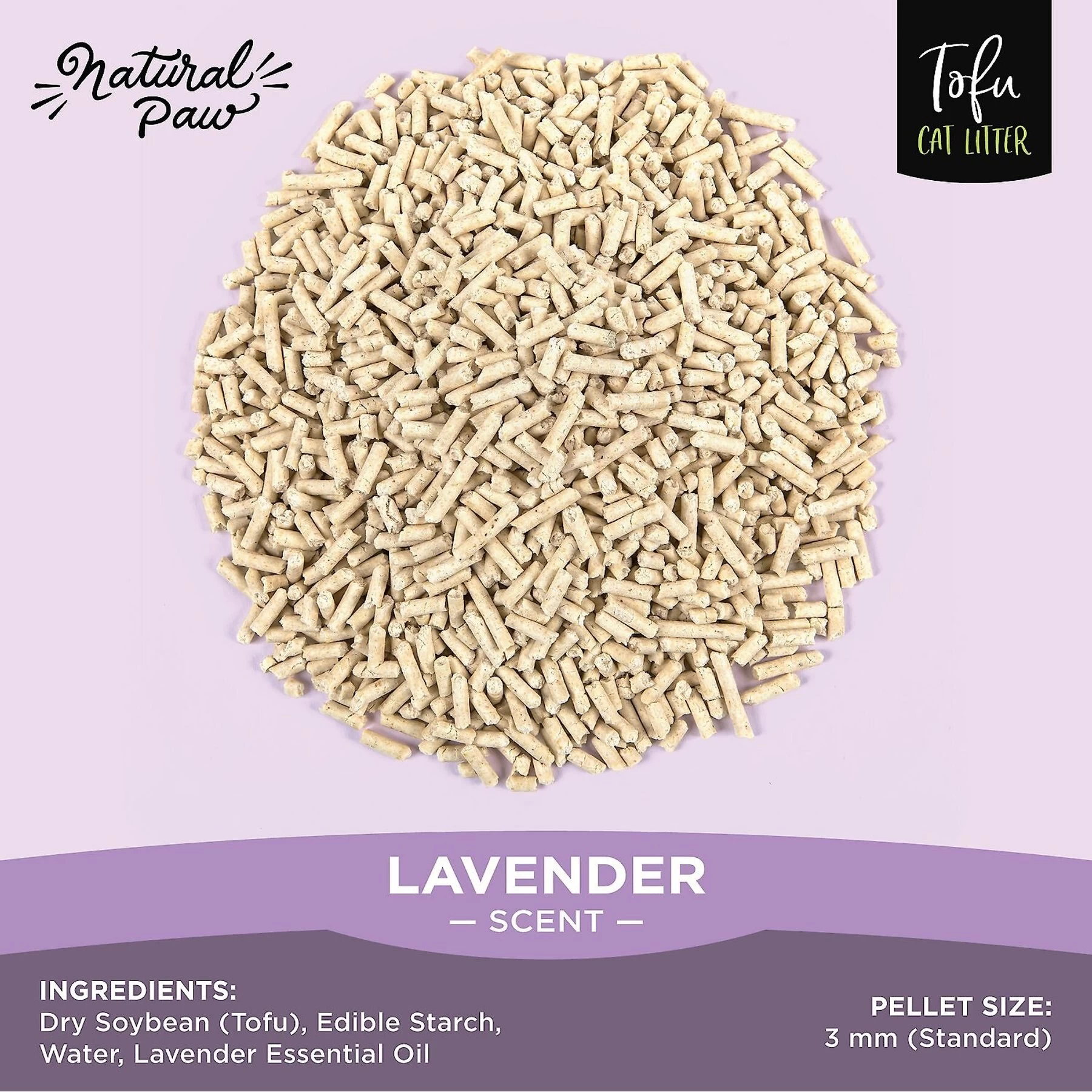 Natural Paw Tofu Cat Litter Refill Bag, 4.5-lb Bag 4 Natural Paw Tofu Cat Litter Refill Bag, 4.5-lb Bag - Image 2