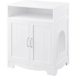 Unipaws Enclosed Cat Litter Box -Purrfect Litter Shop 263521 PT7. AC SS1800 V1630453588