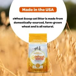SWheat Scoop Easy Maintenance Clumping Wheat-Corn Cat Litter -Purrfect Litter Shop 264463 PT7. AC SS1800 V1667517555