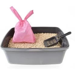 Doggie Walk Bags Citrus Scented Tie Handle Cat Litter Bags, Pink, 140 Count 8 Doggie Walk Bags Citrus Scented Tie Handle Cat Litter Bags, Pink, 140 Count -Purrfect Litter Shop 264717 PT5. AC SS1800 V1610754967