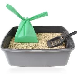 Doggie Walk Bags Unscented Tie Handle Cat Litter Bags, Green, 140 Count 9 Doggie Walk Bags Unscented Tie Handle Cat Litter Bags, Green, 140 Count -Purrfect Litter Shop 264719 PT5. AC SS1800 V1610755834