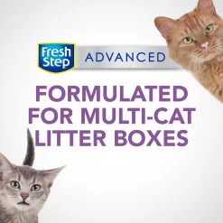 Fresh Step Advanced Multi-Cat Febreze Freshness Scented Clumping Clay Cat Litter, 18.5-lb Box -Purrfect Litter Shop 266338 PT2. AC SS1800 V1694464647