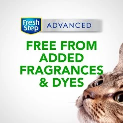 Fresh Step Advanced Simply Unscented Clumping Clay Cat Litter, 18.5-lb Box -Purrfect Litter Shop 266344 PT5. AC SS1800 V1694465156