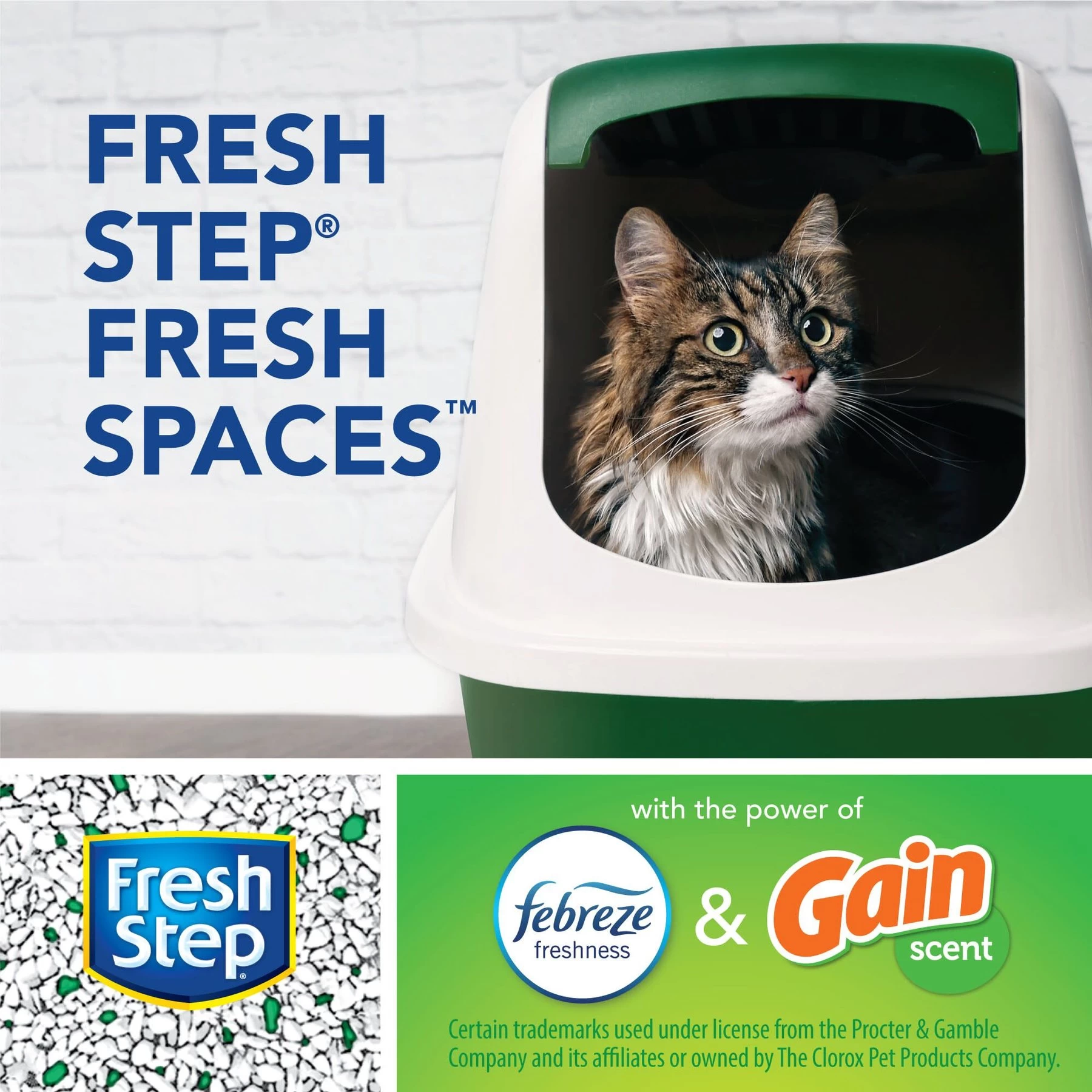 Fresh Step Advanced Refreshing Gain Scented Clumping Clay Cat Litter, 18.5-lb Box, 2 Pack 10 Fresh Step Advanced Refreshing Gain Scented Clumping Clay Cat Litter, 18.5-lb Box, 2 Pack - Image 8