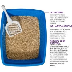 HempAlta Unscented Non-Clumping Hemp Cat Litter, 2.2-lb Bag -Purrfect Litter Shop 266727 PT2. AC SS1800 V1677166208