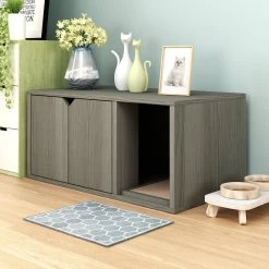 Way Basics ZBoard Paperboard Modern Enclosed Cat Litter Box -Purrfect Litter Shop 280425 PT2. AC SS1800 V1690291566