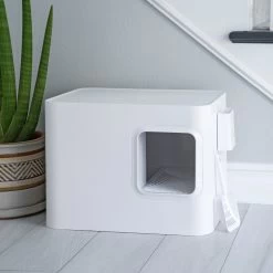 Meowy Studio Loo Enclosed Cat Litter Box Concealment