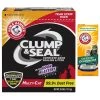 Arm & Hammer Litter Cat Litter Deodorizer Powder & Arm & Hammer Litter Clump & Seal Multi-Cat Scented Clumping Clay Cat Litter -Purrfect Litter Shop 292660 MAIN. AC SS1800 V1695319669