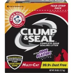 Arm & Hammer Litter Cat Litter Deodorizer Powder & Arm & Hammer Litter Clump & Seal Multi-Cat Scented Clumping Clay Cat Litter -Purrfect Litter Shop 292660 PT4. AC SS1800 V1695319670