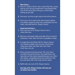 KittyGoHere Senior Cat Litter Box & Dr. Elsey's Senior Crystal Cat Litter -Purrfect Litter Shop 298180 PT6. AC SS1800 V1700888098