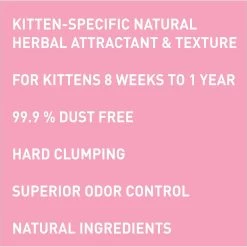 Dr. Elsey's Kitten Attract Clumping Clay Cat Litter -Purrfect Litter Shop 301487 PT3. AC SS1800 V1625697120