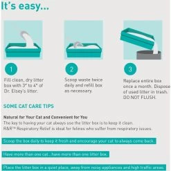 Dr. Elsey's R&R Stress-Reducing Clumping Clay Cat Litter -Purrfect Litter Shop 301488 PT5. AC SS1800 V1701452197