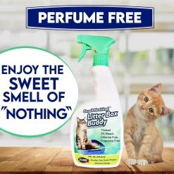 ZORBX Smell Nothing Litter Box Buddy Odor Remover, 24-oz Bottle -Purrfect Litter Shop 306746 PT1. AC SS1800 V1646795613