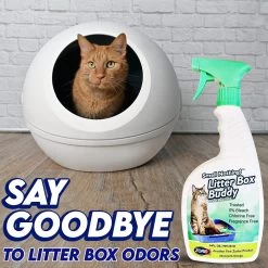 ZORBX Smell Nothing Litter Box Buddy Odor Remover, 24-oz Bottle -Purrfect Litter Shop 306746 PT3. AC SS1800 V1646784459