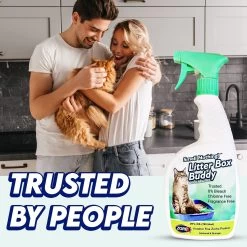 ZORBX Smell Nothing Litter Box Buddy Odor Remover, 24-oz Bottle -Purrfect Litter Shop 306746 PT4. AC SS1800 V1646792910
