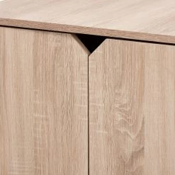 Baxton Studio Elie 2-Door Cat Litter Box Cover House -Purrfect Litter Shop 307842 PT6. AC SS1800 V1624319276