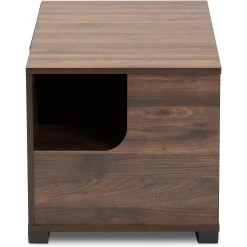 Baxton Studio Vere 2-Door Cat Litter Box Cover House -Purrfect Litter Shop 307851 PT6. AC SS1800 V1624314782