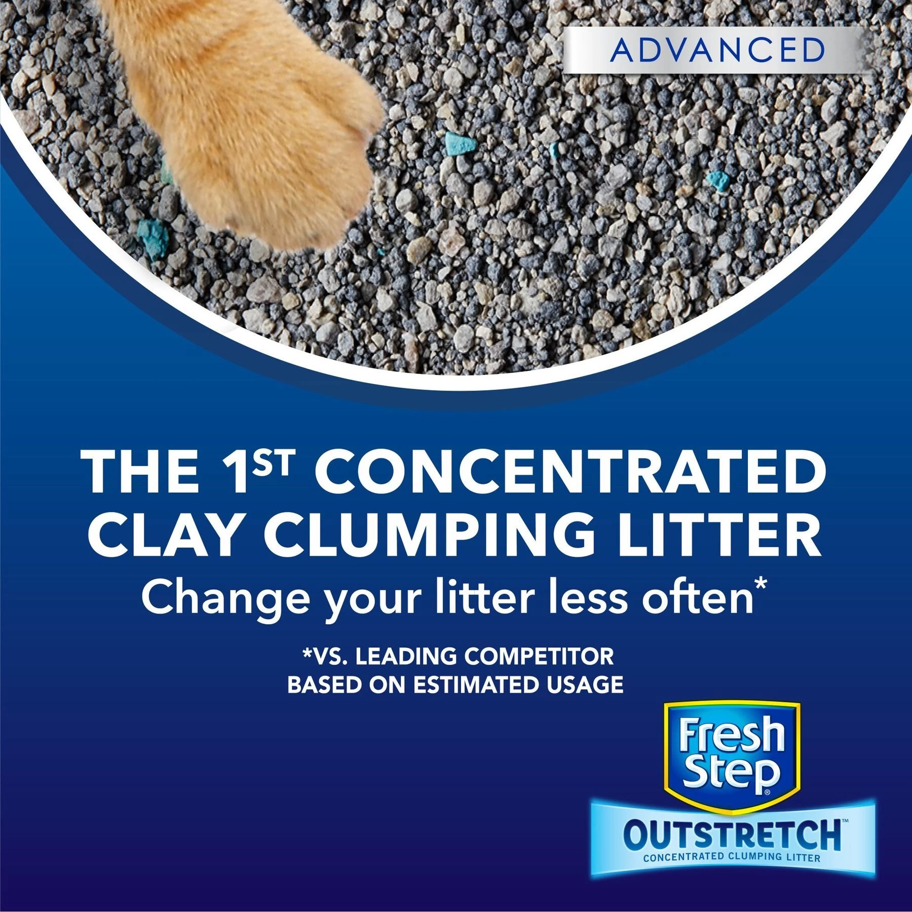 Fresh Step Outstretch Advanced Concentrated Febreze Freshness Scented Clumping Clay Cat Litter 5 Fresh Step Outstretch Advanced Concentrated Febreze Freshness Scented Clumping Clay Cat Litter - Image 3