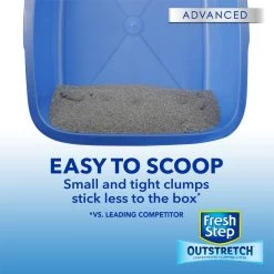 Fresh Step Outstretch Advanced Concentrated Febreze Freshness Scented Clumping Clay Cat Litter 15 Fresh Step Outstretch Advanced Concentrated Febreze Freshness Scented Clumping Clay Cat Litter -Purrfect Litter Shop 308951 PT4. AC SS1800 V1694465218