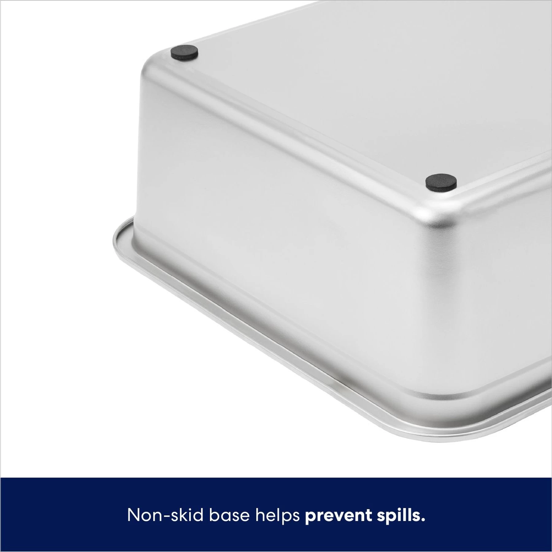 Frisco Stainless Steel Cat Litter Box 6 Frisco Stainless Steel Cat Litter Box - Image 4