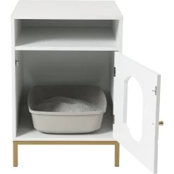 Frisco Elevated Side Table Litter Box Cover 9 Frisco Elevated Side Table Litter Box Cover -Purrfect Litter Shop 322627 PT3. AC SS1800 V1653421283
