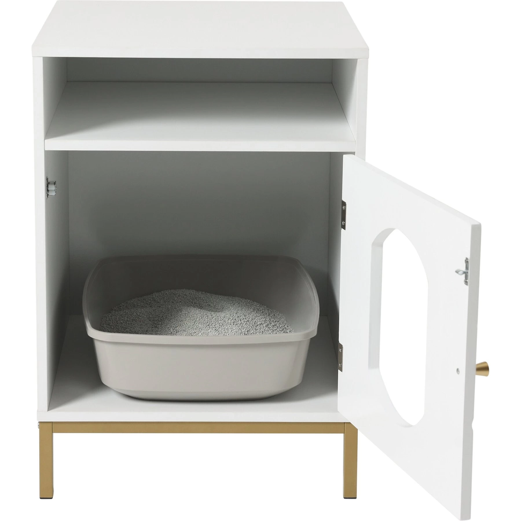 Frisco Elevated Side Table Litter Box Cover 6 Frisco Elevated Side Table Litter Box Cover - Image 4