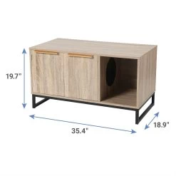 Frisco Walkway Entrance Two Door Bench Cat Litter Box Cover 8 Frisco Walkway Entrance Two Door Bench Cat Litter Box Cover -Purrfect Litter Shop 322631 PT2. AC SS1800 V1657656807