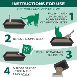 Arm & Hammer Litter Forever Fresh Cedarwood Clumping Cat Litter -Purrfect Litter Shop 325462 PT4. AC SS1800 V1663797622