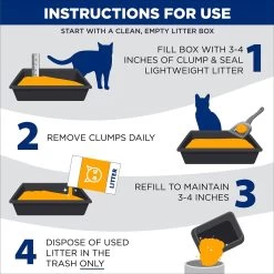 Arm & Hammer Litter Clump & Seal Lightweight Scented Clumping Cat Litter -Purrfect Litter Shop 325464 PT6. AC SS1800 V1663796930