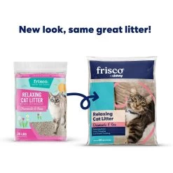 Frisco Relaxing Chamomile & Rose Scented Clumping Clay Cat Litter -Purrfect Litter Shop 325882 PT1. AC SS1800 V1657656886