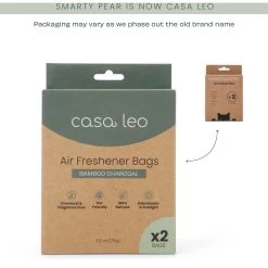 Casa Leo Charcoal Cat Litter Box Replacment Bags, 2 Count -Purrfect Litter Shop 329395 PT2. AC SS1800 V1703871620