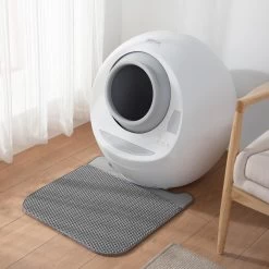 Casa Leo Leo's Loo Cat Litter Mat, Grey -Purrfect Litter Shop 329399 PT4. AC SS1800 V1657656890