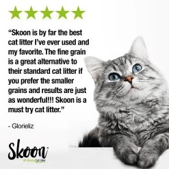 Skoon All Natural Fine-Grain Unscented Non-Clumping Cat Litter -Purrfect Litter Shop 333931 PT6. AC SS1800 V1633464812