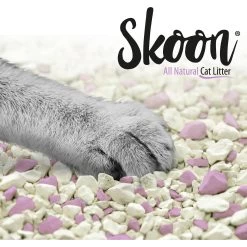 Skoon All Natural Lavender Scented Non-Clumping Cat Litter, 8-lb Bag -Purrfect Litter Shop 333933 PT3. AC SS1800 V1633464072
