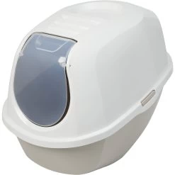 Frisco Modern Hooded Cat Litter Box -Purrfect Litter Shop 341985 PT2. AC SS1800 V1642605117