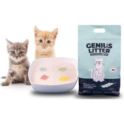 Alpha Paw Genius Litter With Health Indicator Cat Litter, 6-lbs -Purrfect Litter Shop 344555 PT8. AC SS1800 V1667333254