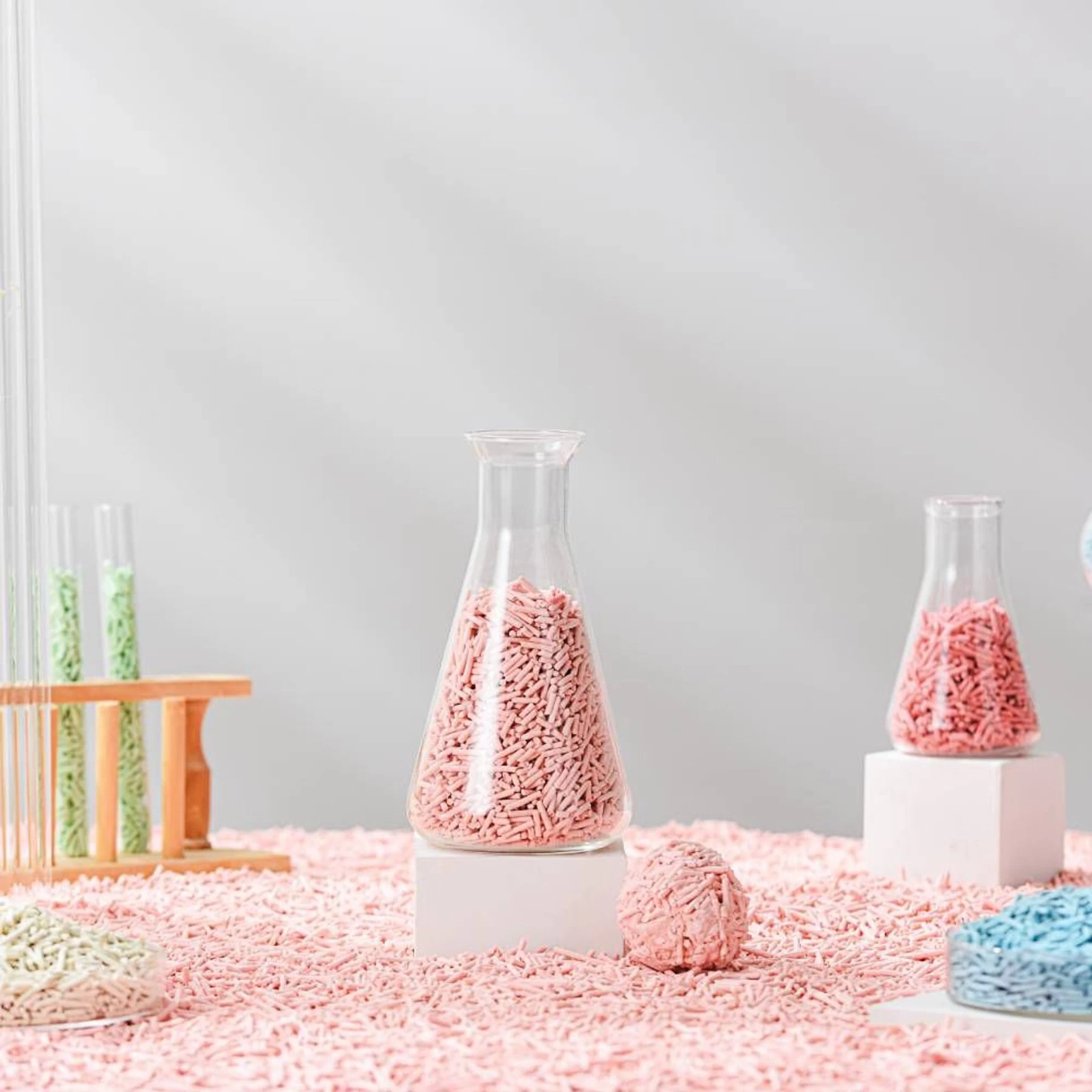 Michu Natural Clumping Flushable Tofu Cat Litter, 5.5-lbs Bag 8 Michu Natural Clumping Flushable Tofu Cat Litter, 5.5-lbs Bag - Image 6