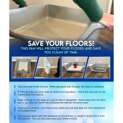 Shirley K's Senior Cat Litter Box, X-Large -Purrfect Litter Shop 347408 PT5. AC SS1800 V1679682947