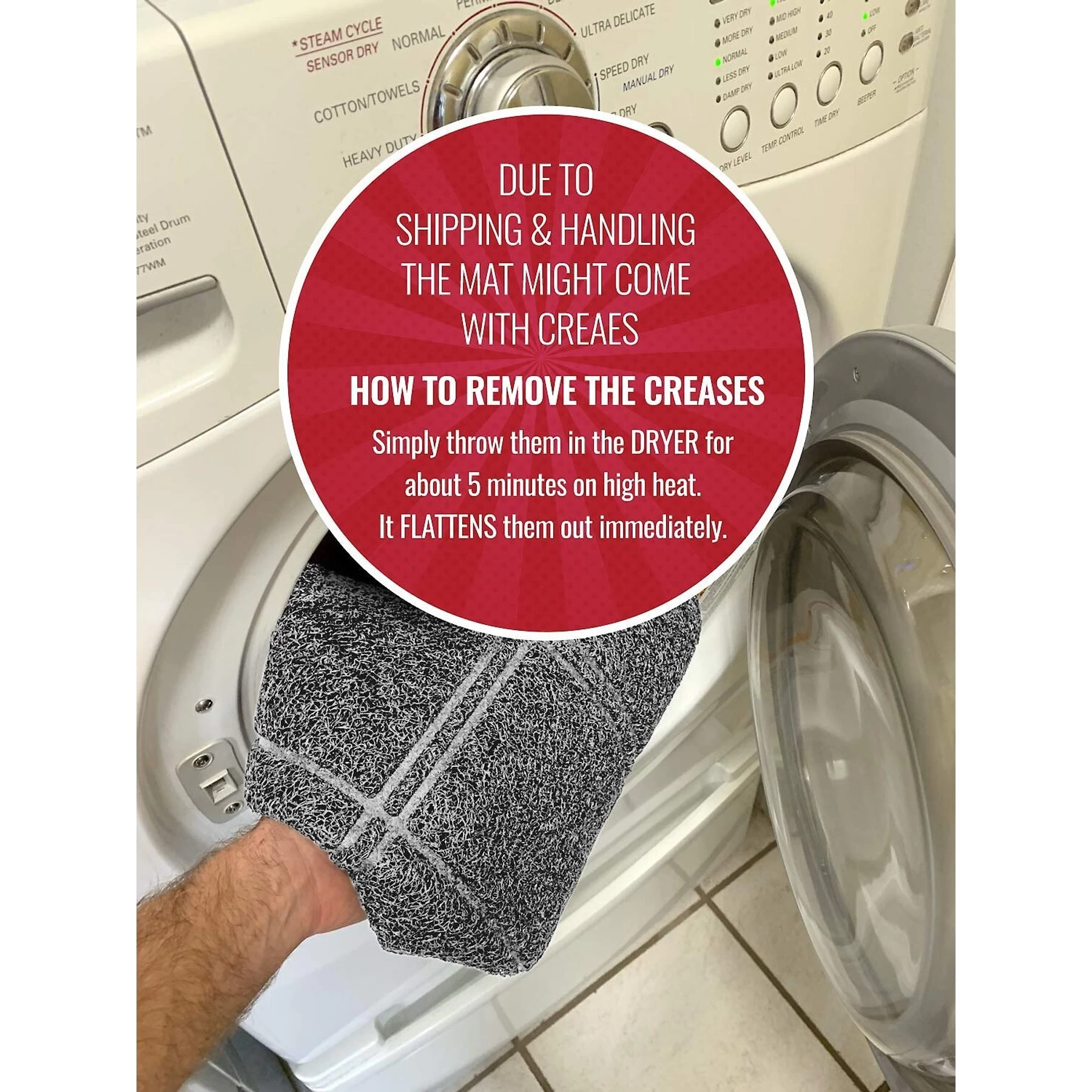 IPrimio Premium Dog & Cat Litter Mat, Jumbo 6 IPrimio Premium Dog & Cat Litter Mat, Jumbo - Image 4