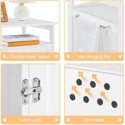 Yaheetech End Table Cat Litter Box Enclosure With Wooden Structure Open Shelf 13 Yaheetech End Table Cat Litter Box Enclosure With Wooden Structure Open Shelf -Purrfect Litter Shop 354090 PT3. AC SS1800 V1697757372