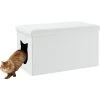 Sweet Barks Designer Enclosure Hidden Washroom Bench Ottoman Cat Litter Box 1 Sweet Barks Designer Enclosure Hidden Washroom Bench Ottoman Cat Litter Box -Purrfect Litter Shop 354508 MAIN. AC SS1800 V1640044631