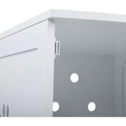 Coziwow By Jaxpety 2-Story Washroom House Cat Litter Box Enclosure -Purrfect Litter Shop 355097 PT5. AC SS1800 V1665526969