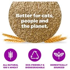 SWheat Scoop Fresh Linen Clumping Cat Litter -Purrfect Litter Shop 358542 PT2. AC SS1800 V1667520198