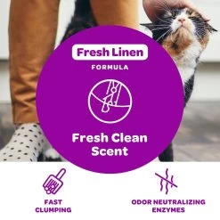 SWheat Scoop Fresh Linen Clumping Cat Litter -Purrfect Litter Shop 358542 PT4. AC SS1800 V1667518997